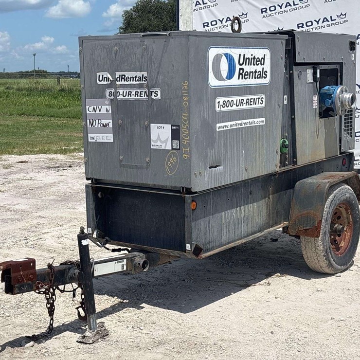Magnum Power MTP4500 4in Towable Dry-Prime Trash Pump