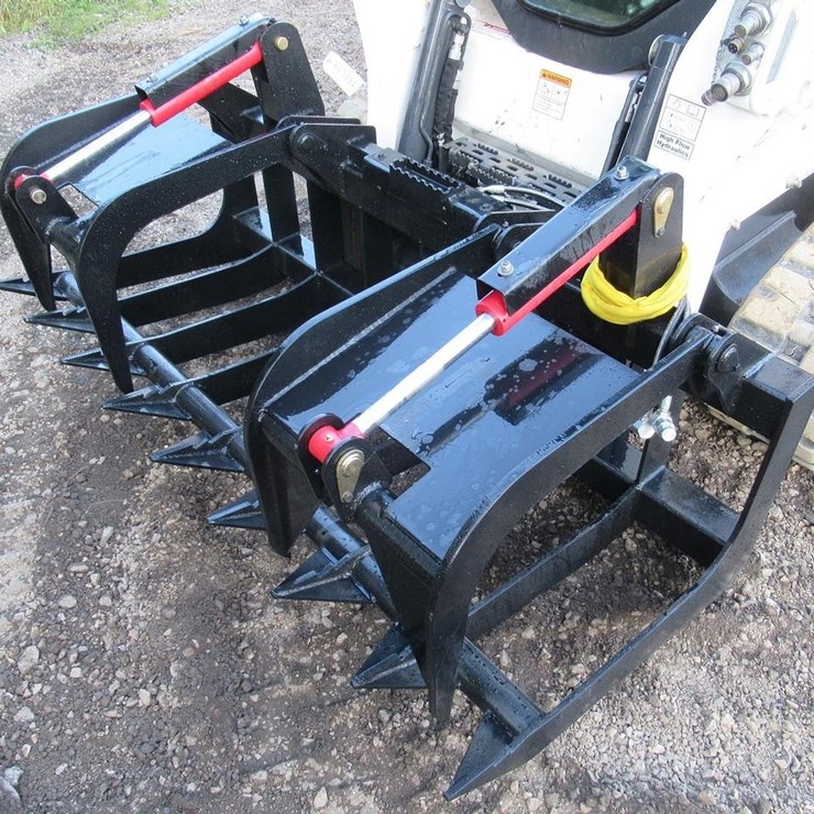 Wildcat 74" Heavy Duty Skid Steer Root Grapple