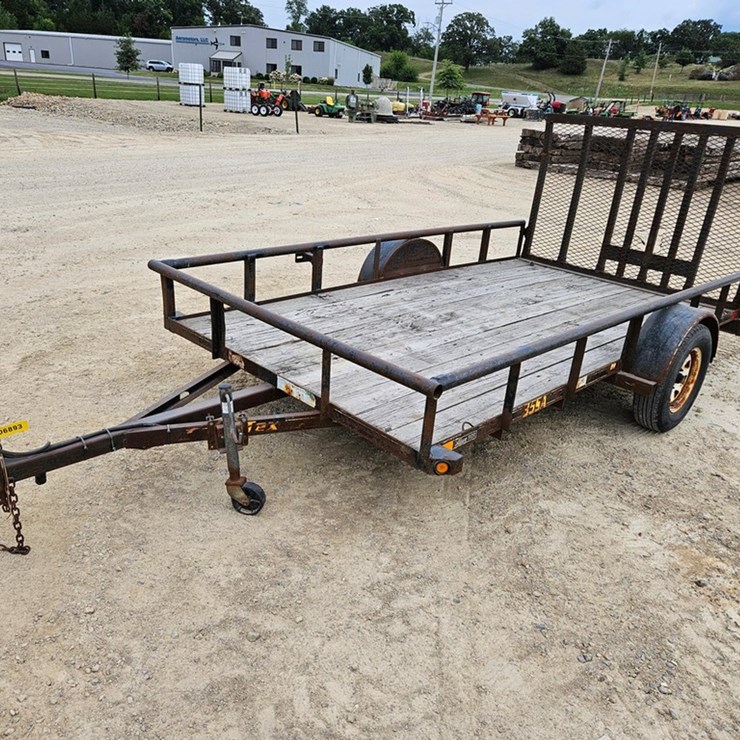 #6893 • 2010 Big Tex 6' x 12' Single Axle Trailer