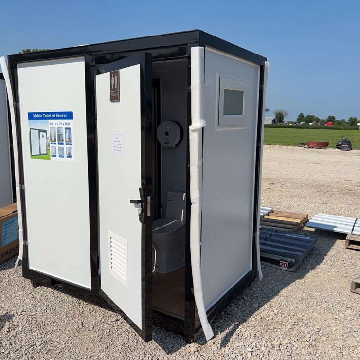 Mobile Toilet with Shower