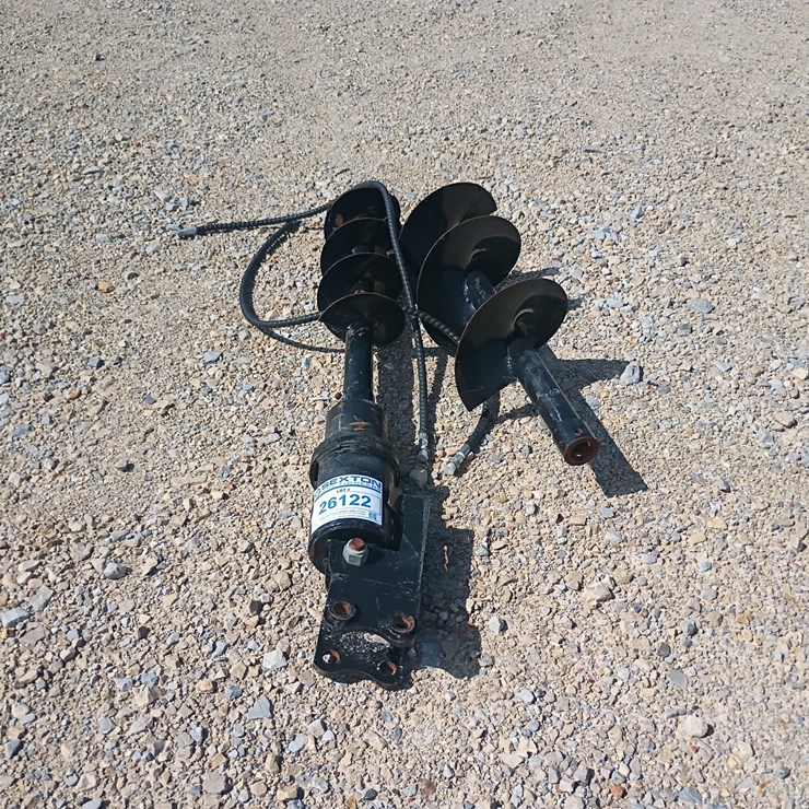 #26122 • Auger and Bits Mini Excavator Attachment