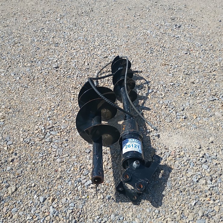 #26121 • Auger and Bits Mini Excavator Attachment