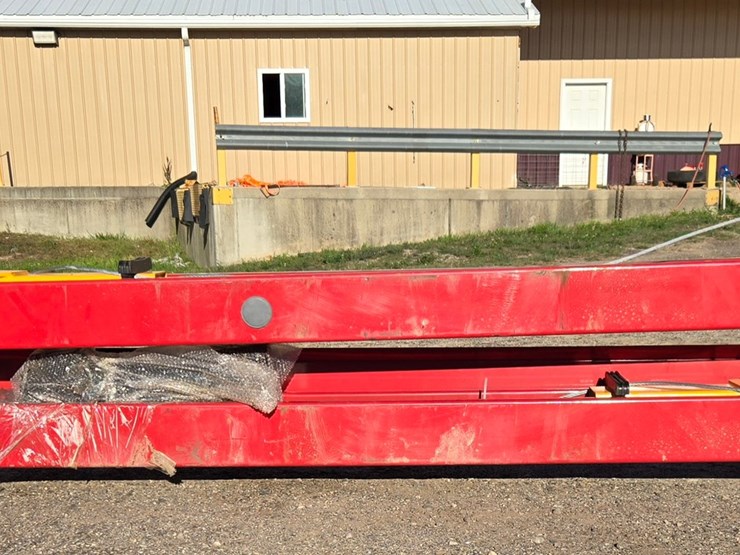#2014-•-*red*-slightly-bent-post-10,000-lb-two-post-lift-image-1