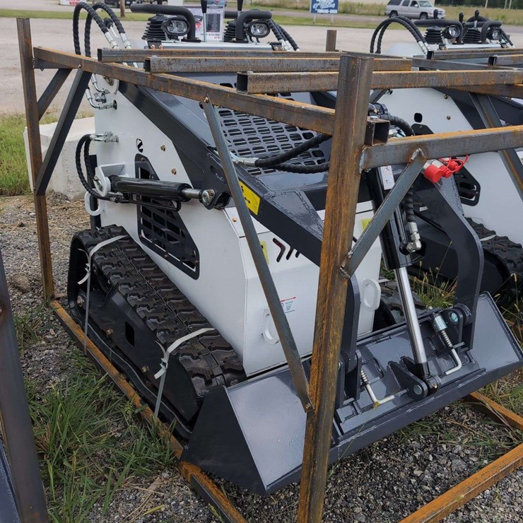 ZJG Mini Skid Steer Loader ZJ-380 (White) - 15HP