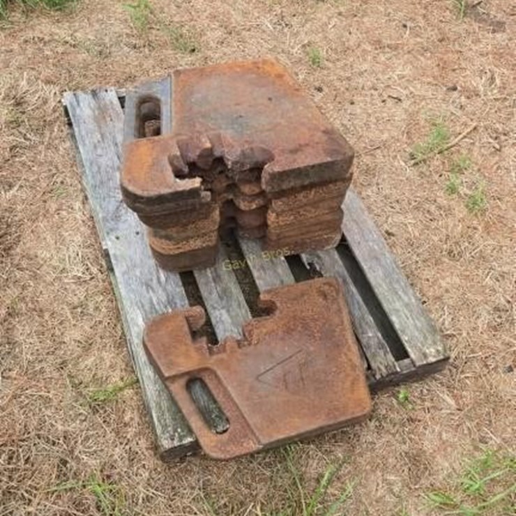 8- Allis Chalmers Suit Case Weights