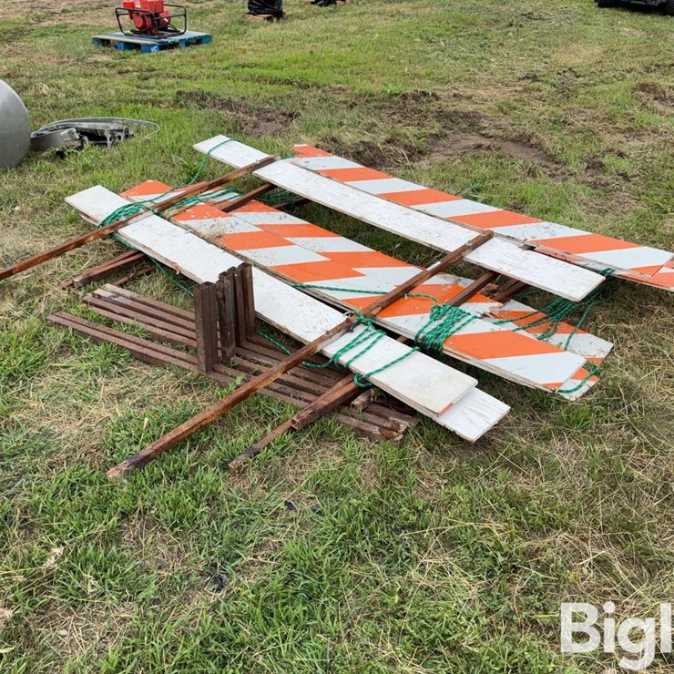 Homemade 8’ Construction Barricade