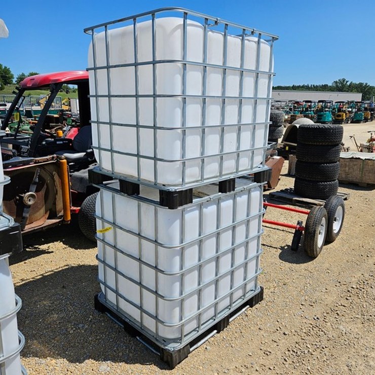 #203 • 2 - Food Grade Plastic Tanks