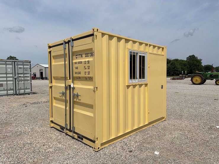 yellow-storage-container-with-side-door-and-window-image-1