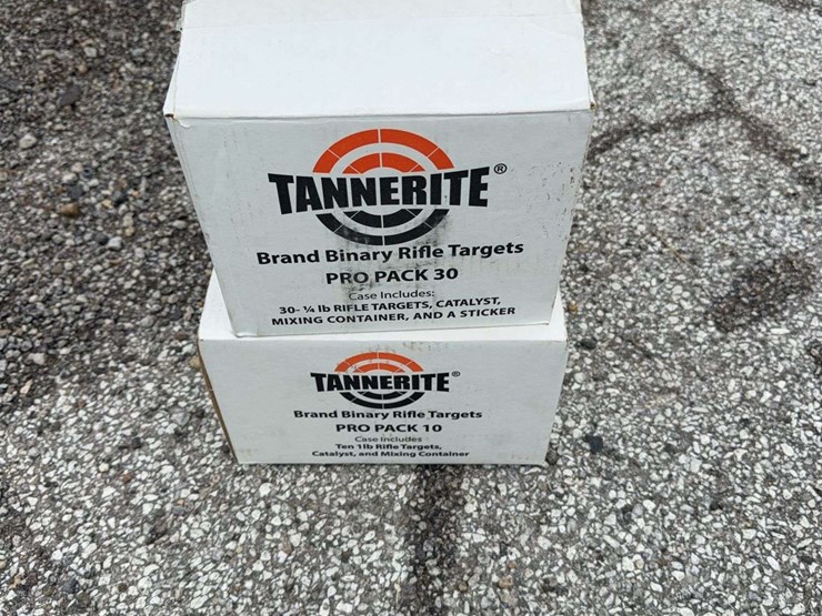 do-all-outdoors-clay-target-thrower,-steel-target-stand,-champion-clay-targets,-and-tannerite-targets-lot-image-7