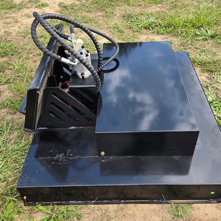 #2038 • mini skid steer flail mower