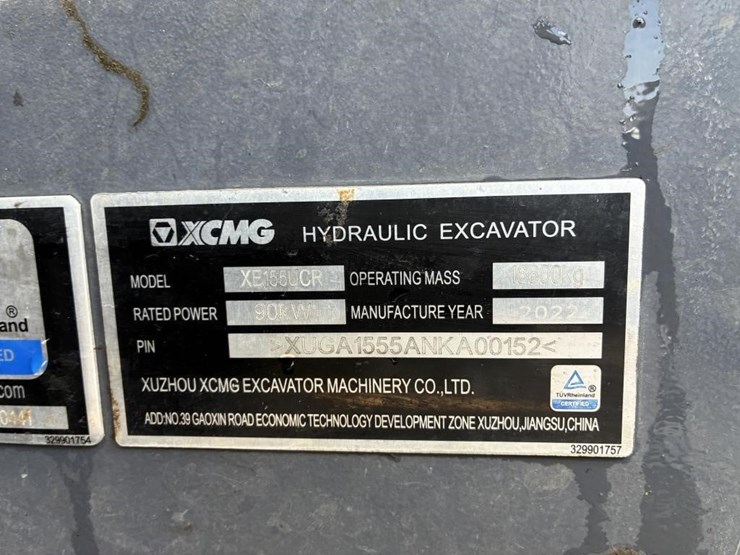 2022-xcmg-xe155ucr-hydraulic-excavator-image-29