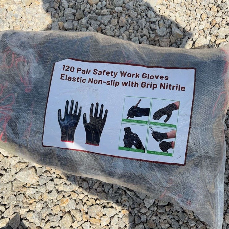 120 Pair Safety Work Gloves