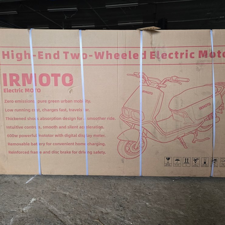 #2060 • WHITE IRMOTO high end 2 wheeled electric moto