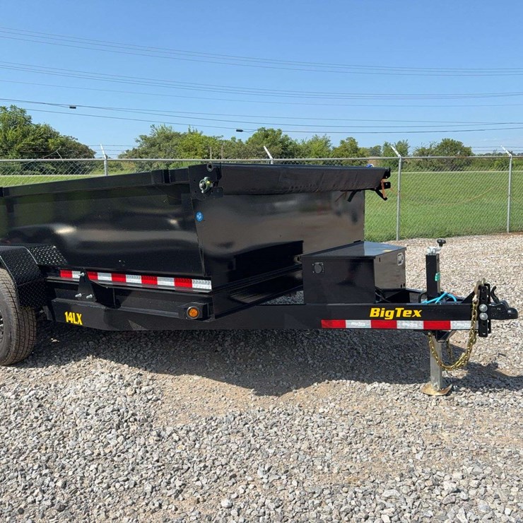 UNUSED BIG TEX 14' DUMP TRAILER