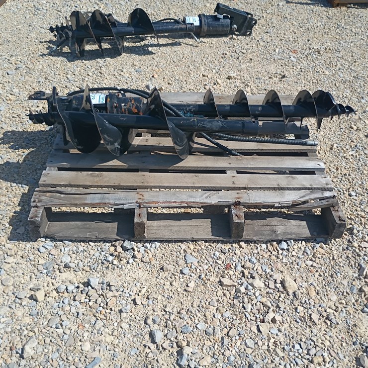 #26123 • Auger and Bits Mini Excavator Attachment