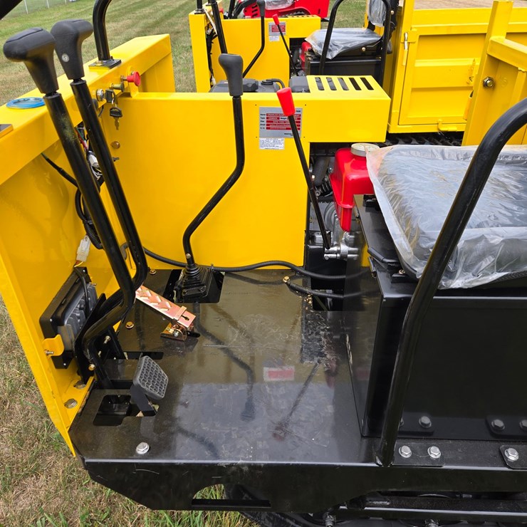 #2030 • crawler dumper with seat/ dump bed