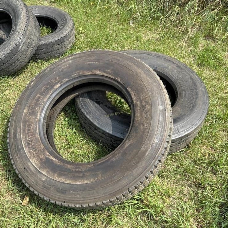 Two Semi Tires - 11R22.5