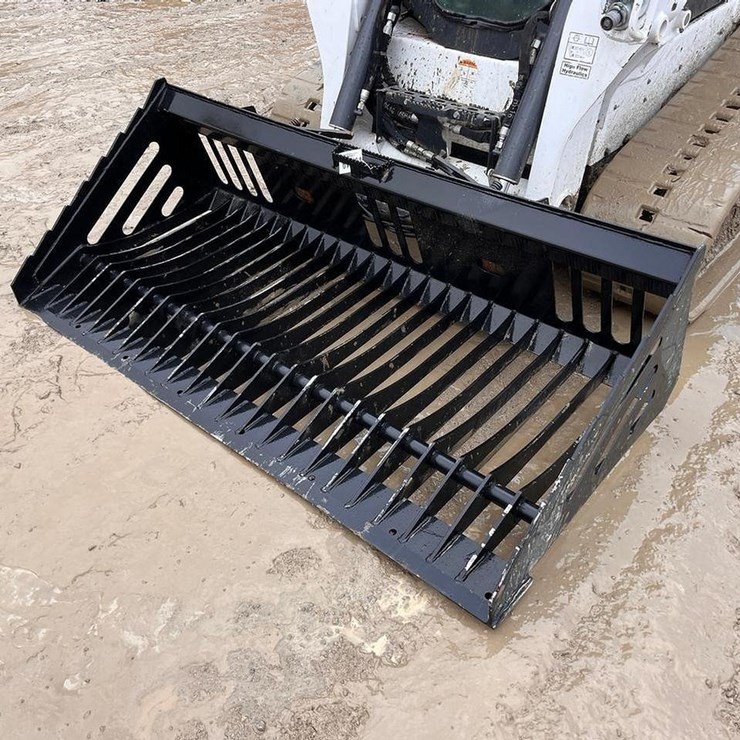 Wildcat 72" Smooth Edge Skid Steer Skeleton Bucket