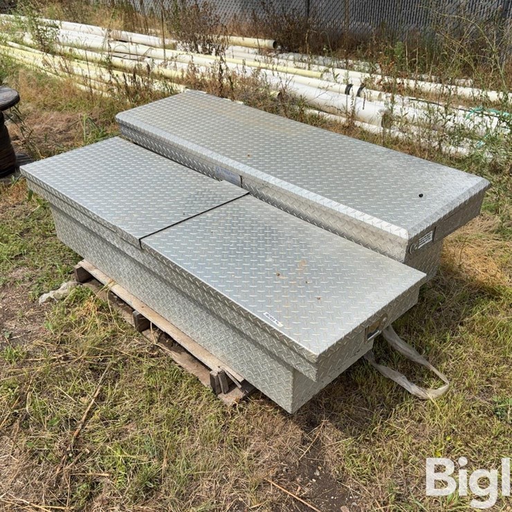 Adrian Steel Aluminum Diamond Tread Toolboxes