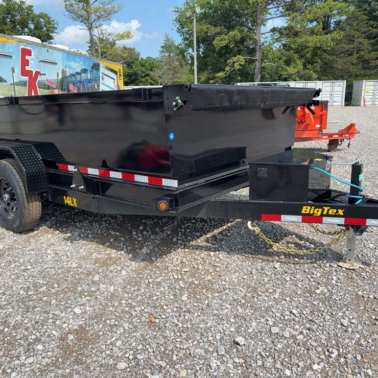 BIG TEX- NOMAD SERIES 7'X14' DUMP TRAILER