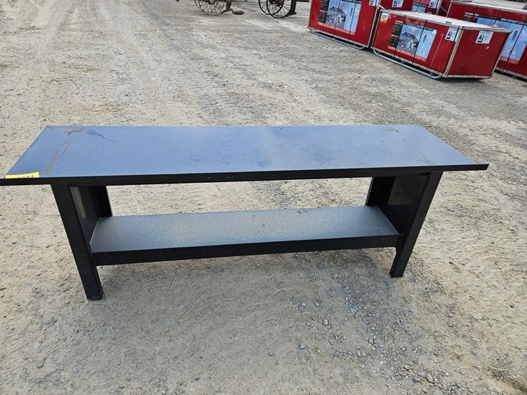 #6884-•-kit-container-90"-metal-work-bench-image-4