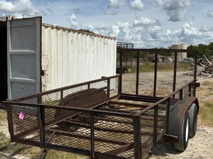 l2--12'-bumper-pull-utility-project-trailer-image-1