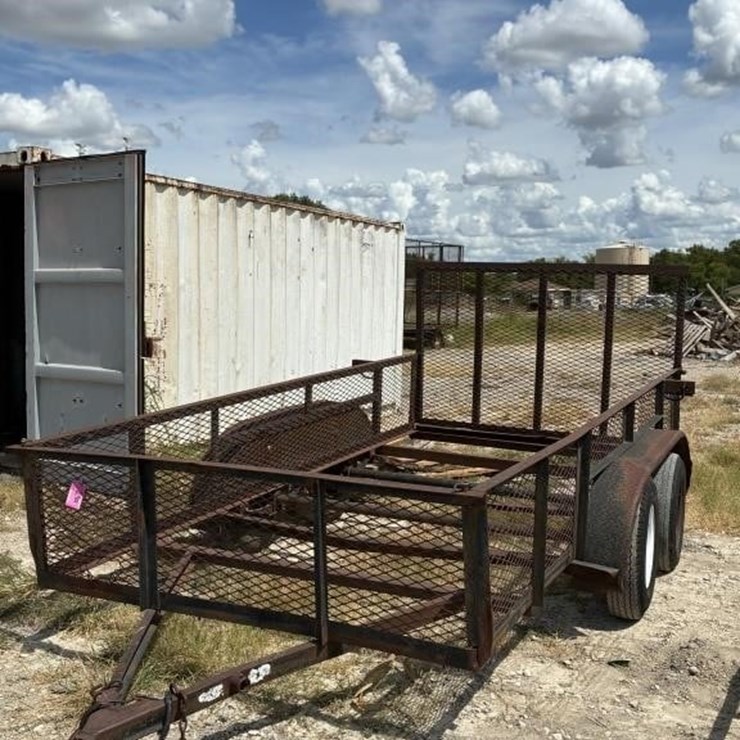 L2- 12' Bumper Pull Utility Project Trailer
