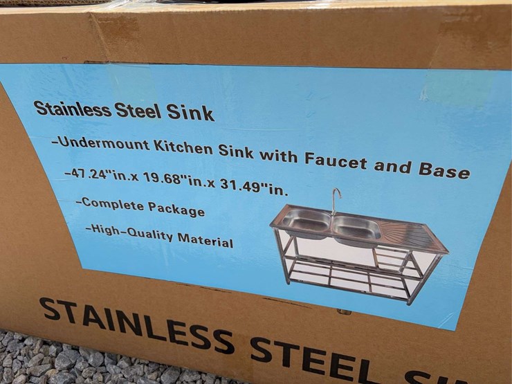 stainless-steel-sink-with-faucet-and-base-image-2