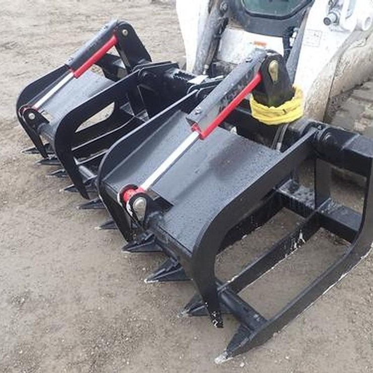 Wildcat 84" Heavy Duty Skid Steer Root Grapple