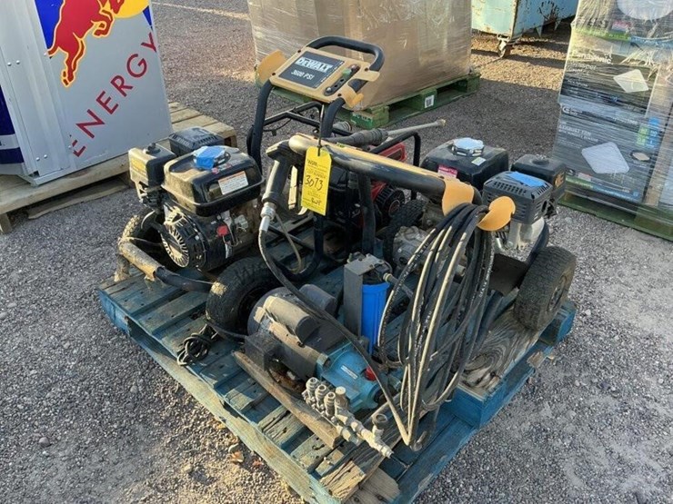 pallet-of-asst-pressure-washers-&-pump-image-1