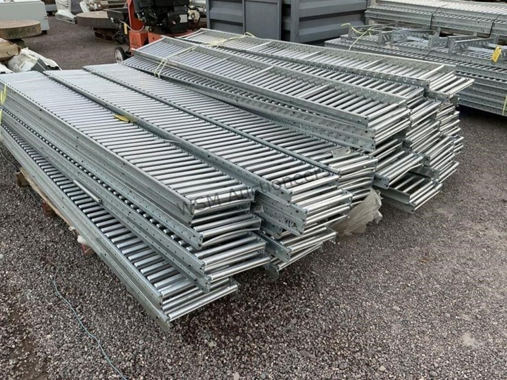 (2)-pallets-of-12in-x-8ft-roller-conveyors-image-4