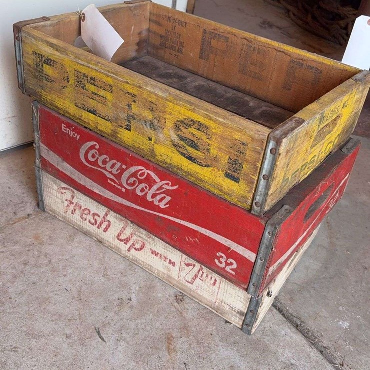 (3) Pop Crates