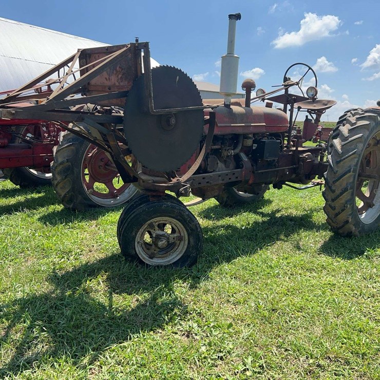 1941 Farmall H with Mounted Buzz Saw
