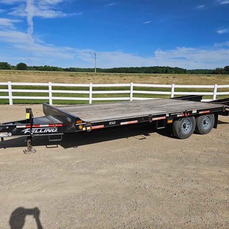 #131 • Felling FT-14-2 102" x 21' Tandem Axle Trailer