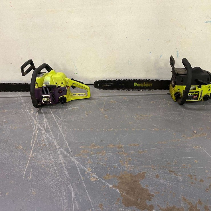 2 - Poulan Chainsaws