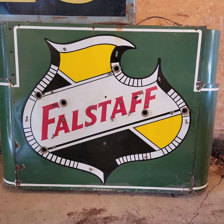 FALSTAFF Neon Sign.