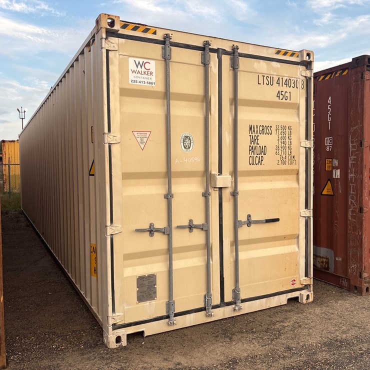 #1234 • 40FT HIGHCUBE SHIPPING CONTAINER