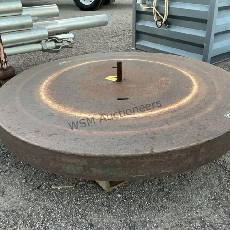 72IN DIAMETER SKID MOUNTED TURN TABLE