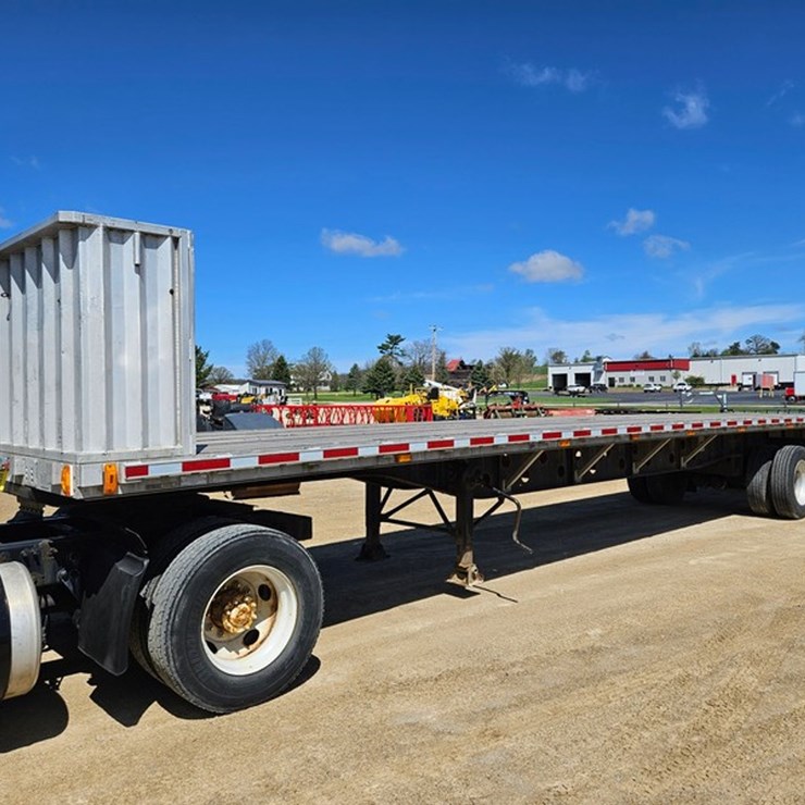 #112 • 1995 Transcraft 45' Flat Bed Trailer
