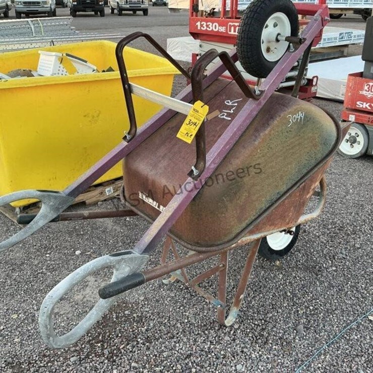(2) WHEEL BARROWS