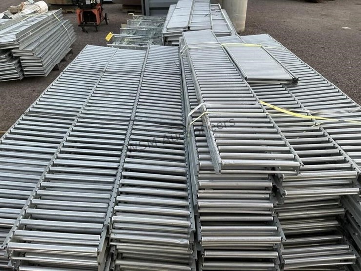 (2)-pallets-of-12in-x-8ft-roller-conveyors-image-5