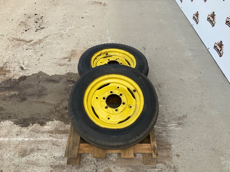 #5020-•-(2)-5.50-16-tractor-tires-on-rims-image-2