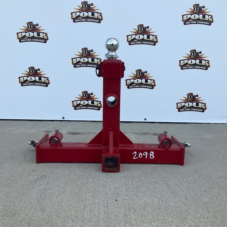 #5259 • 3-Point Tractor Trailer Hitch Adapter with Gooseneck Ball and 2-Inch Receiver