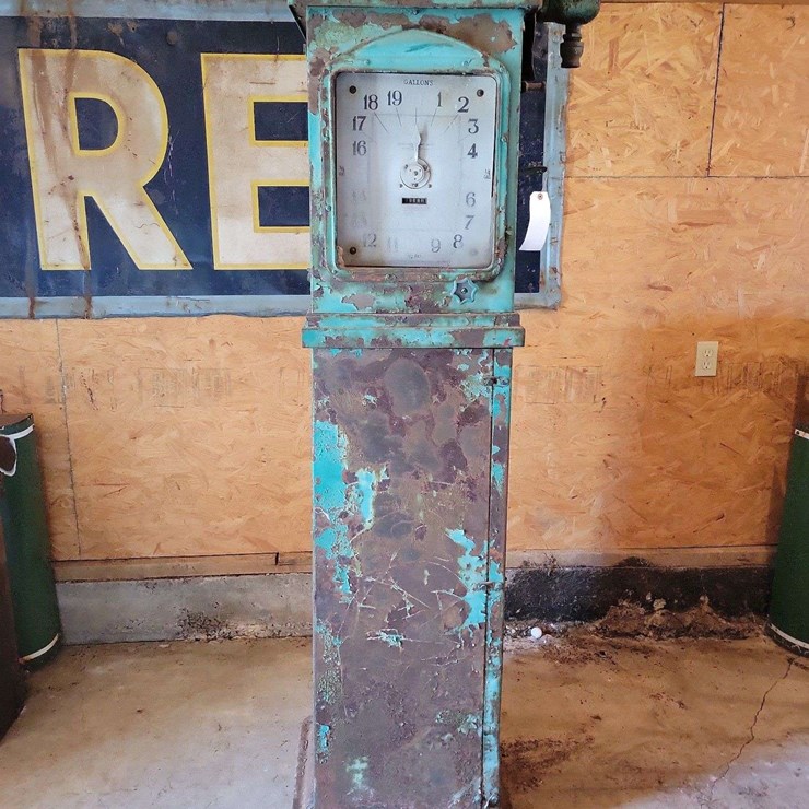 Tokheim Clock Face Pump
