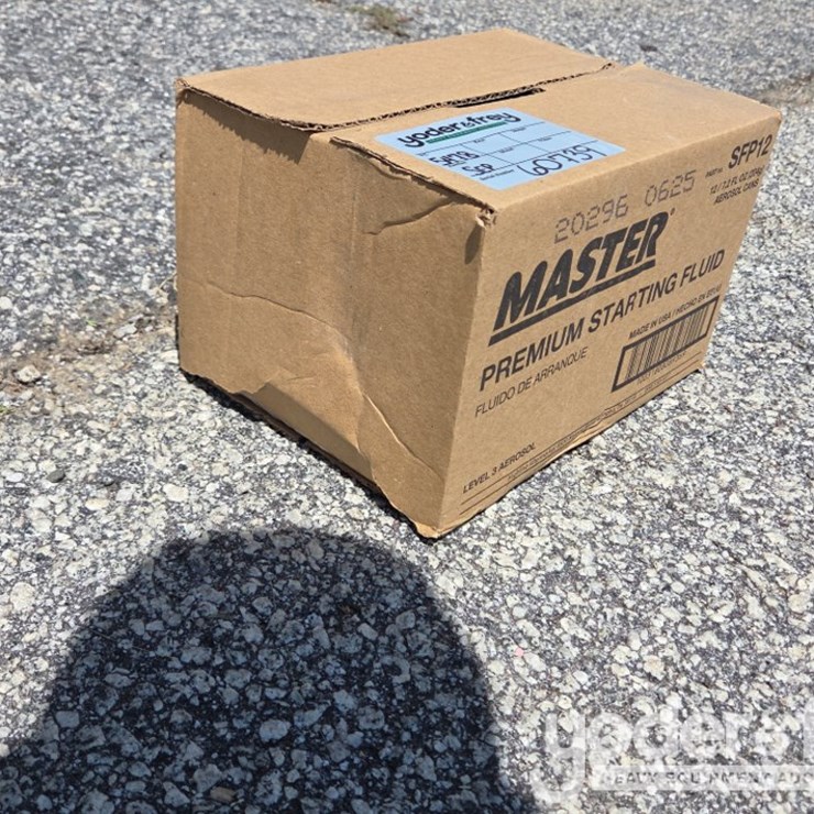 Unused Premium Starting Fluid(12 per case)