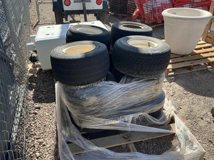 pallet-of-asst-golf-cart-wheels-and-tires-image-1
