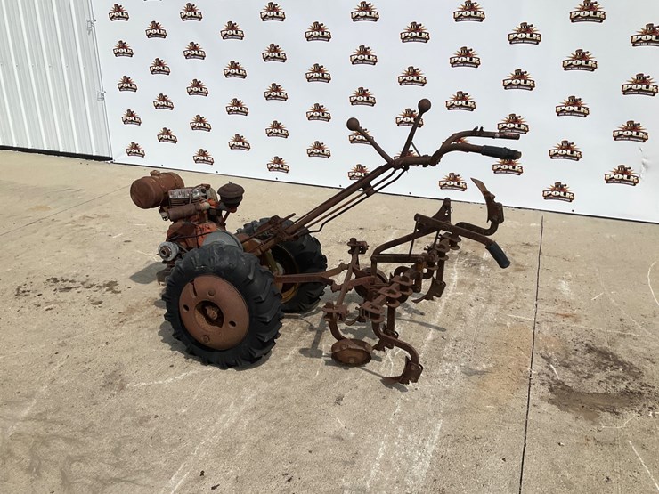 #5041-•-montgomery-ward-&-co.-walk-behind-tractor-with-cultivator-attachment-image-2