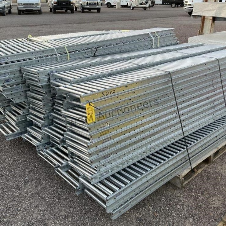 (2) PALLETS OF 12IN X 8FT ROLLER CONVEYORS