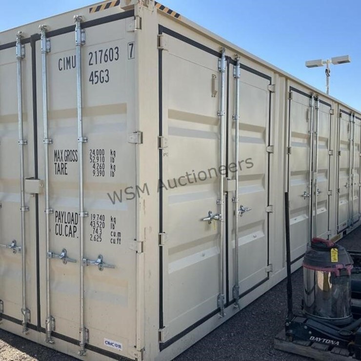 40FT HIGH-CUBE MULTI-DOOR STORAGE CONTAINER