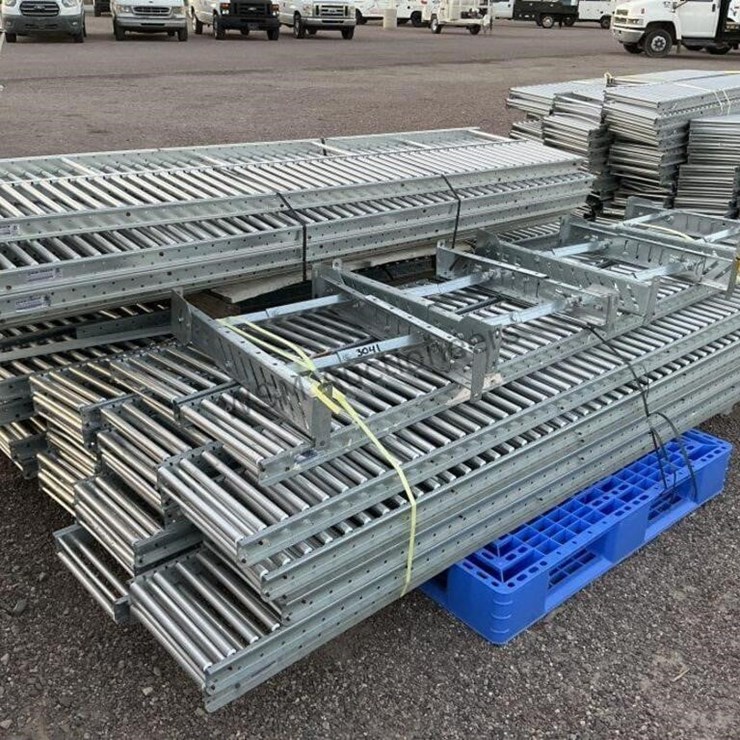 (2) PALLETS OF 12IN X 8FT ROLLER CONVEYORS